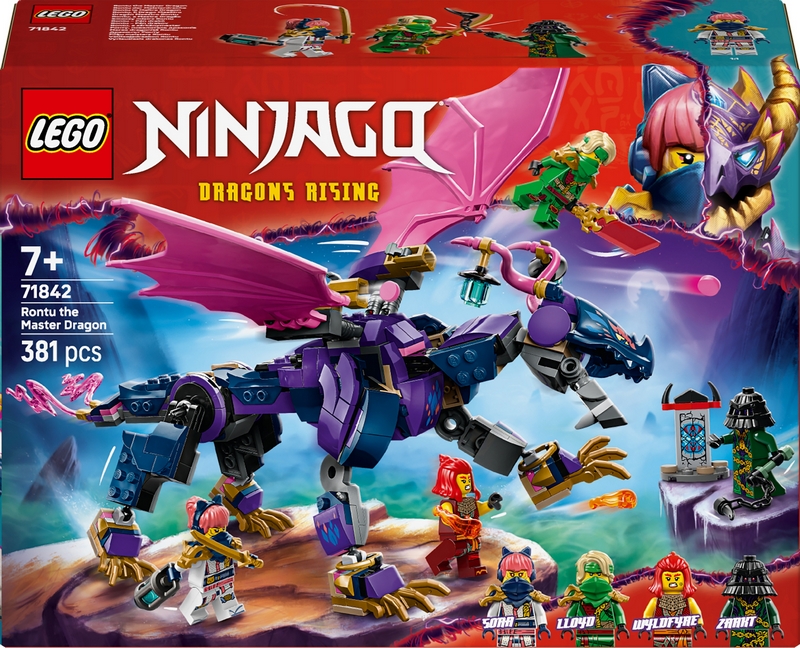LEGO NINJAGO 71842 Rontu – Pán drakov 71842